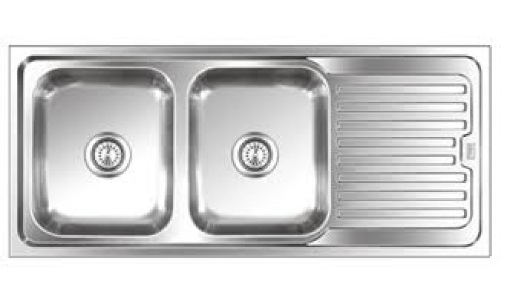 Kitchen Sink(single Tray,double Hole)