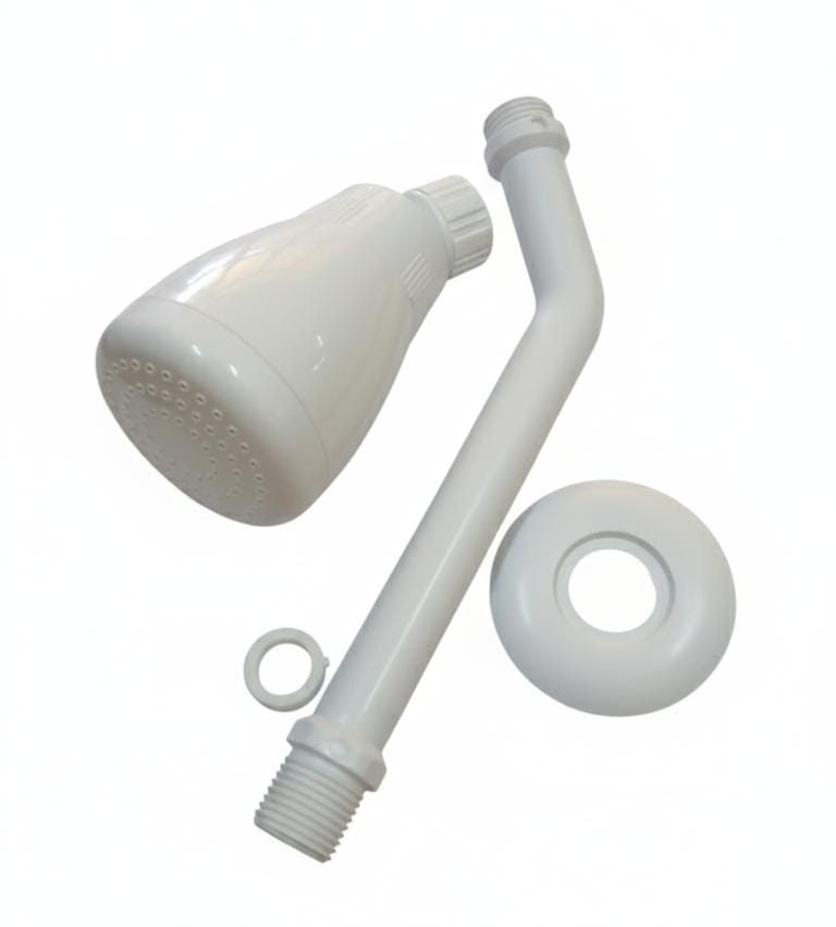 Shower Rose WHITE-10