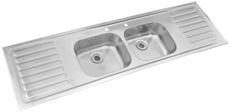 Kitchen Sink(double Tray AND Double Hole)