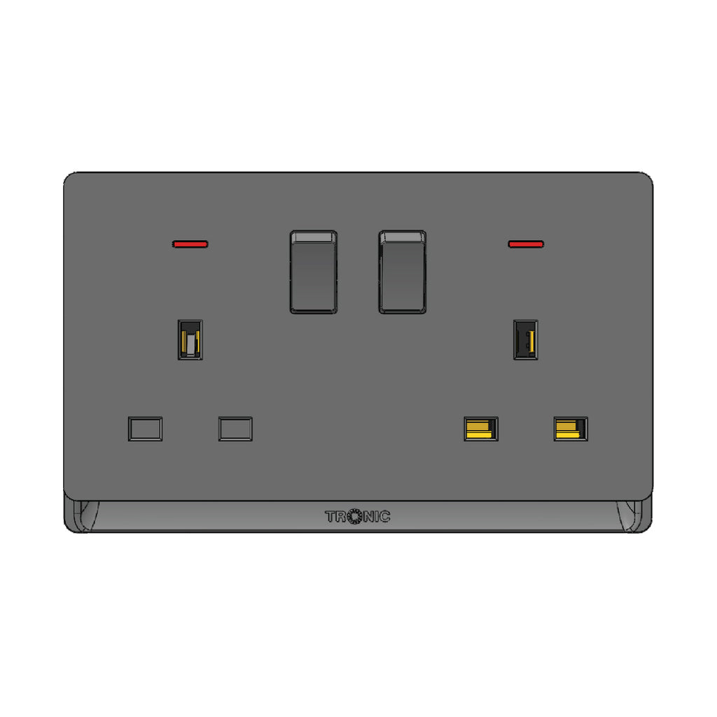 Tronics Double Metal Socket