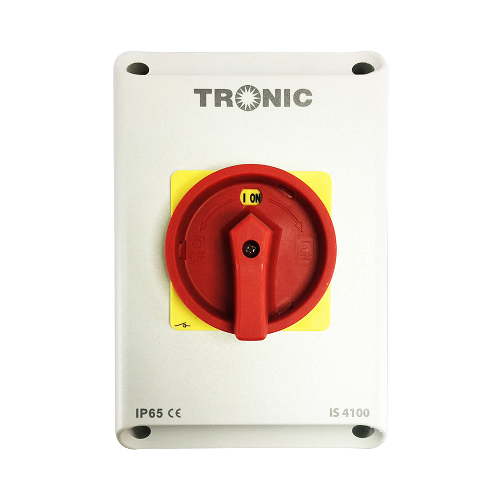 Tronics Three Pole Isolator 100AMPS