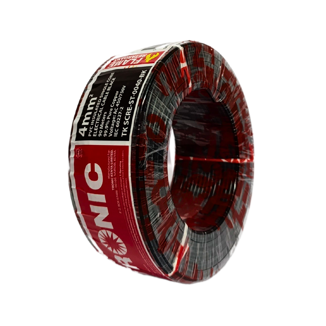 Tronics Single Core 4.0MM(BLACK)
